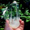 CZAOINCU Home Collections Natural Crystal 300-400g Large Clear Quartz Natural Point Cluster Crystal Rough Crystal Stone view 2