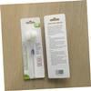 Beavorty Denture Brush Double-Sided Toothbrush with Dual Bristle Heads for False Teeth Cleaning Oral Care Tool view 2