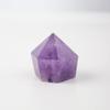 CZAOINCU Home Collections 1PC Natural Brazilian Amethyst Column Purple Crystal Tower Ornaments Drill Crystal Column Gemstone Fengshui Brazilian Amethyst Column (Size : 100-150g) view 1