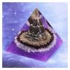 CZAOINCU Home Collections Natural Pyramid Crystal Garnet Pyramid Decoration Jewelry Crafts (Size : 8CM) view 2