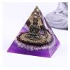 CZAOINCU Home Collections Natural Pyramid Crystal Garnet Pyramid Decoration Jewelry Crafts (Size : 8CM) view 3