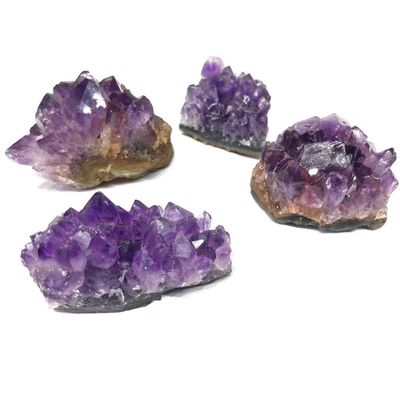 Home Collections Natural crystals and stones 100g Natural Raw Amethyst Quartz Purple Crystal Cluster Stones Home Crafts Decoration Ornament for decoration ( Color : Amethyst Cluster , Size : 20-40g )