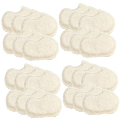 minkissy 4sets Shoe Tongue Pad Felt Forefoot Pads for Men Women Self-Adhesive Heel Grips for Comfortable Walking 6pcs*4