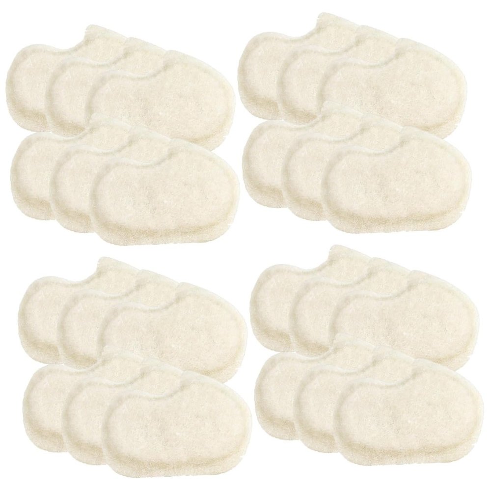 minkissy 4sets Shoe Tongue Pad Felt Forefoot Pads for Men Women Self-Adhesive Heel Grips for Comfortable Walking 6pcs*4