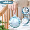 ExcellaElite Dental Retainer Case, Denture Bath Box Leakproof Retainer Boxs Portable Denture Cleaning Kit with Mirror Denture Cup Suitable for Removable Braces Storage Soaking Cleaning view 2