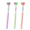 1/3pc Three Sided Toothbrush - 40g Denticle Brush, Teeth Cleaning Toothbrush | All Round Sensory Brush, Completely Wrap Teeth Care V Shaped Brush, Teeth Cleaning Brush for Casual Teeth Cleaning view 1