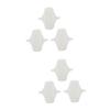 Beaupretty 6pcs Organic Cotton Pads Washable Menstrual Cloth Reusable Panties Liners for Women Girls Birthday Christmas view 1