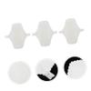 Beaupretty 6pcs Organic Cotton Pads Washable Menstrual Cloth Reusable Panties Liners for Women Girls Birthday Christmas view 2