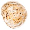 Naan Bread Plain 20pcs - Hand Shaped and Baked Traditional Vegan Nan bread (2 pcs per bag x Case of 10) view 1