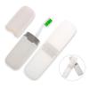 minkissy 2pcs Toothbrush Holder Travel Case Capsule Case for Toothbrushes Toothpaste Portable Eco-Friendly Plastic Prank Tool view 4