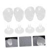 Healeved 8pairs Silicone Toe Protector Cushions for Thong Sandals Non-Slip Forefoot Pads for Flip-Flops and Open-Toe Shoes view 4