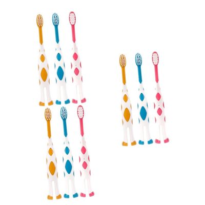 minkissy 18pcs Boys and Girls Toothbrush Soft Bristle Fashion Handle Toothbrushes for Boy Girl Bathroom Accessories