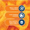 DR. BECKMANN Laundry Detergent Sheets Colour Protect | Orange & Peach | MAGIC LEAVES | Pre-dosed | 25 sheets view 4