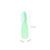 Beaupretty Prison Anti-self- Toothbrush 10pcs Mini Small Toothbrush Set Soft Short Handle Portable Cleaning Tool for Detention and Psychiatric Care, Light Green view 2