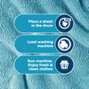 Dr. Beckmann Laundry Detergent Sheets NON-BIO SPRING FRESH Pre-dosed 50 sheets view 4