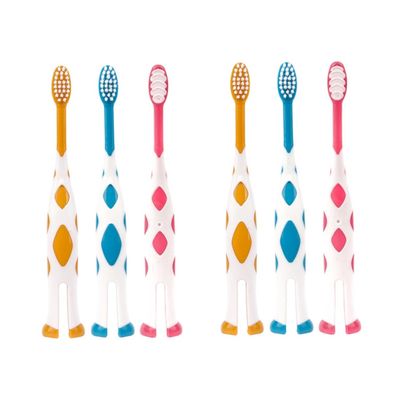 minkissy 12pcs Boys and Girls Toothbrush Fashion Bristle Handle for Boy Girl Years Bathroom Accessories