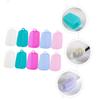 Beavorty 20pcs Silicone Toothbrush Head Covers for Travel Portable Toothbrush Protective Case Silicone Cap for Head Protector view 3