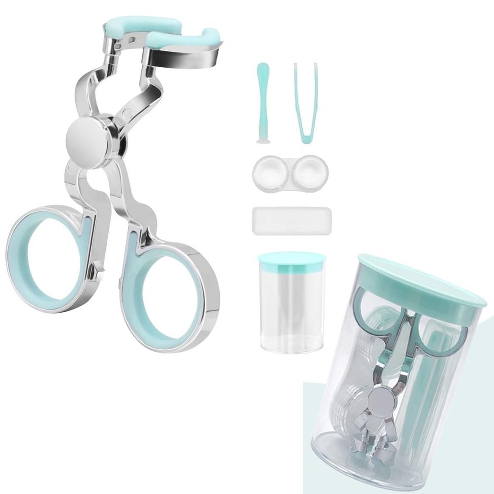 Daily Contact Lens Wearing Aids Contact Lens Eyelid Stretcher Soft Silicone Contact Lens Remover Contact Lens Cases Contact Lens Applicator (1PCS)