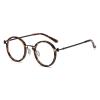 FUQINQINGOZ Retro Round Personality Reading Glasses Sturdy Anti Blue Light Computer Readers Eyewear Anti Glare Flat Light Mirror (Color : C2, Size : +150) view 1