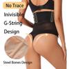 QIUXWJSX Women's Sculpting Panties Shapewear High Waist Slimming Shapewear Slimming Flat Stomach Effective Underwear Panty Mesh Thong Tummy Control Body Shaper lace/A/XL view 3
