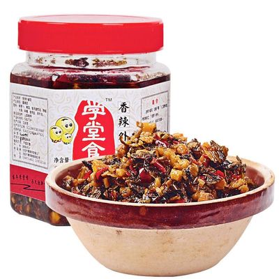 Grandma's Cuisine Homemade Pickles 280g/can, Chinese snacks, ready to eat food, pickled Chinese cabbage, pickles, main food side dishes, and the following dishes (3cans)