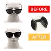 10Pairs Eyeglasses Non-Slip Silicone Nose Pieces Pads, Adhesive Glasses Nose Pads Cushions for Eyeglass Sunglasses(White2.5mm) view 4