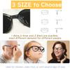 10Pairs Eyeglasses Non-Slip Silicone Nose Pieces Pads, Adhesive Glasses Nose Pads Cushions for Eyeglass Sunglasses(Black2.8mm) view 3
