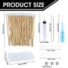 Tonsil Stone Remover Vacuum, Tonsil Flosser Halitosis Removal Tool Set with LED Light Reusable Manual Flexibility Remover Irrigator Get Rid of Bad Breath Syringe Kit with Swabs for Men Women view 2