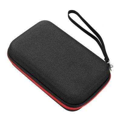 MAGICLULU Protective Storage Bag and Shockproof Case, Eva Portable Carrying Pouch with Lanyard, Red Zipper Travel Accessory for Home and Travel