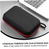 MAGICLULU Protective Storage Bag and Shockproof Case, Eva Portable Carrying Pouch with Lanyard, Red Zipper Travel Accessory for Home and Travel view 2