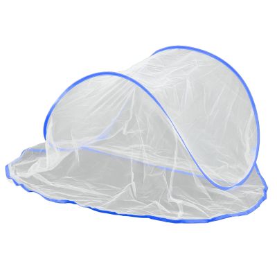 Kuuleyn Head Net Mesh, Face Neck Fly Netting,Hood From Bugs Gnats Noseeums Screen Net,Outdoor Cover Lightweight Portable Foldable Head Net for Outdoor Camping Home(blue)