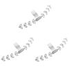 MAGICLULU 3pcs Adjustable Ear Rhinestone Comb Headwear for Featuring Extension Strap and Hooks for Comfortable Wear During Everyday Activities view 1