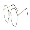 PARWANA Unbreakable Polygon Reading Glasses Retro Anti Blue Light Eyewear Computer Readers Anti Eyestrain Flat Light Mirror (Color : C1, Size : +250) view 2
