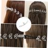 FRCOLOR Adjustable Ear Strap Buckle with Rhinestone Comb White Strap Extender for Ear Pain Relief for Daily Use view 2
