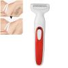 Electric Hair Removal Shaver Wet Dry Use Waterproof Hair Trimmer for Bikini Legs Armpit Face, Close to The Skin, 360 Shaving, Multi Parts Available for Face Arms Underarm Legs view 4