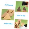 minkissy 4sets Shoe Toe Inserts for Flat Shoes Reusable Fillers for Sneakers Pumps 4pairs*4 view 2