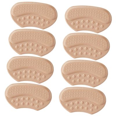 minkissy 2sets Shoe Pads for High Heels Heel Inserts for Women Men Breathable Anti-Slip Grip 4pairs*2