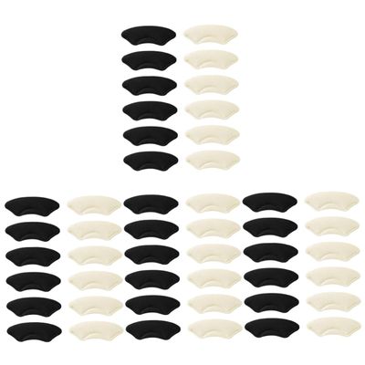 minkissy 4sets Shoe Liners Sole Protectors Grip Slip Heel Lifts Inserts Comfortable Heel Grips Stickers 6pairs*4