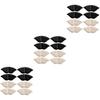 minkissy 3sets High Heel Cushion Pads for Women Comfortable Wear-Resistant Breathable Reusable Heel Protector for Shoes 4pairs*3 view 1