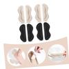 minkissy 2sets Adhesive Heel Patches Heel Liner Pads for Shoes Comfortable and Odor-Resistant Grips 4pairs*2 view 3