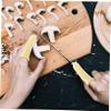 minkissy 40 Pcs Anti-Cut Cot Anti Cut Sleeves Cut Resistant Sleeves Drill Vise Guards for Cutting New Fiber Hppe Thumb Shield view 2