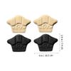 minkissy 2sets Men's Heel Cushion Inserts Shock Absorption Breathable Heel Pad Non-Slip Protectors for Shoes 2pairs*2 view 3