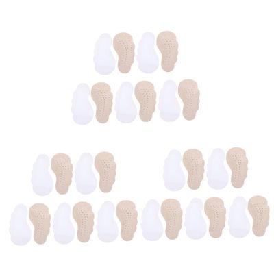 minkissy 3sets Heel Grip for Ladies Shoes Arch Support Inserts Non-Slip Pads 5pairs*3