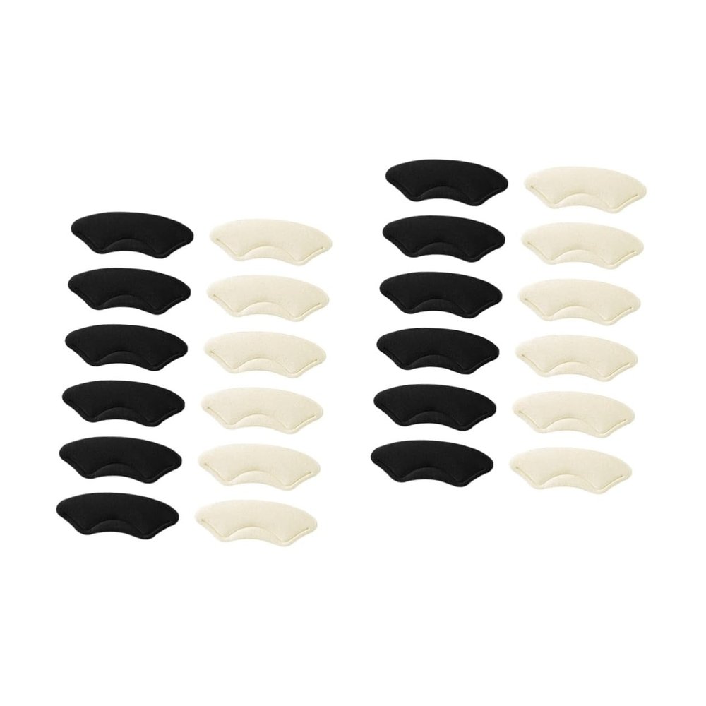 minkissy 2sets Heel Lifts Inserts Adhesive Heel Pads Breathable Shoe Liners 6pairs*2