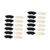 minkissy 2sets Heel Lifts Inserts Adhesive Heel Pads Breathable Shoe Liners 6pairs*2 view 1