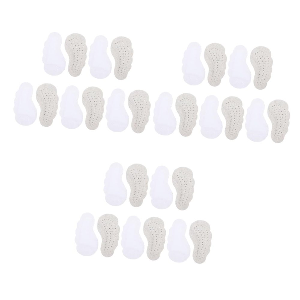 minkissy Sets High Heel Inserts Heel Pads for Women's Shoes Half Insoles Forefoot Pads Moisture Absorbent Lightweight Comfortable Pairs
