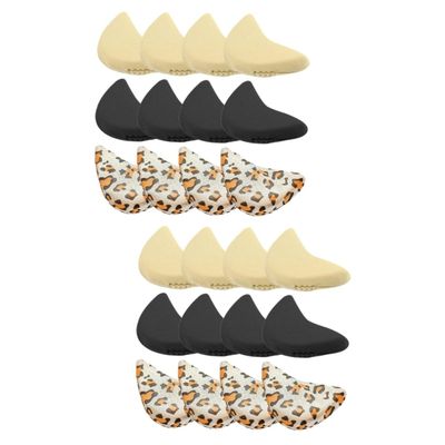 minkissy 2sets Heel Inserts Insoles for Sandals Shoe Inserts Heel Pads Set Shoe Filler 6pairs*2