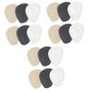 minkissy 3sets Shoe Insoles High Heels Gel Insoles for Women Comfortable Half Sandals 3pairs*3 view 1