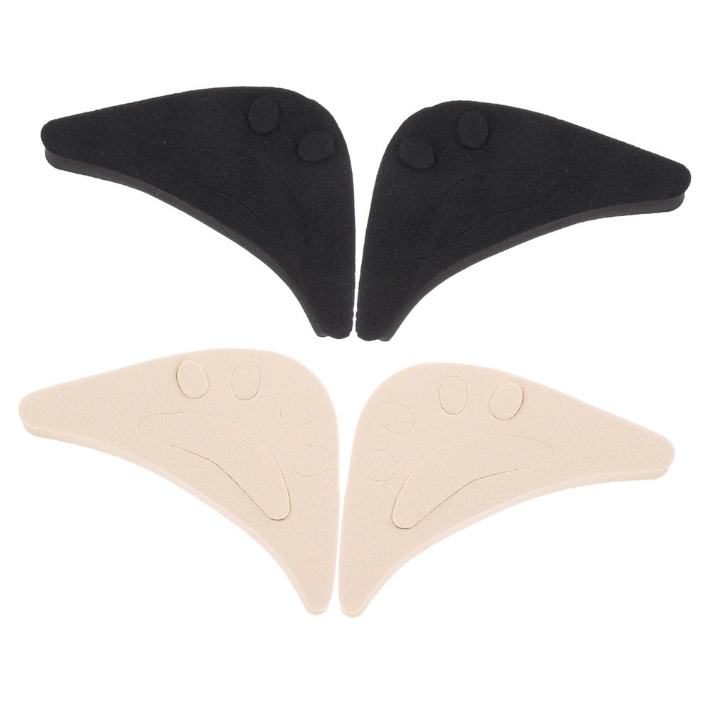 minkissy 8pcs Elastic High Heels Tip Pad Forefoot Pad Heel Protectors for Office Shopping