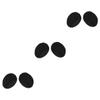 minkissy 3 Pairs 2 Shoe Heel Pads 2 Holes Silicone Gel Forefoot Pads for High Heels Arch Support Insoles for Women view 1